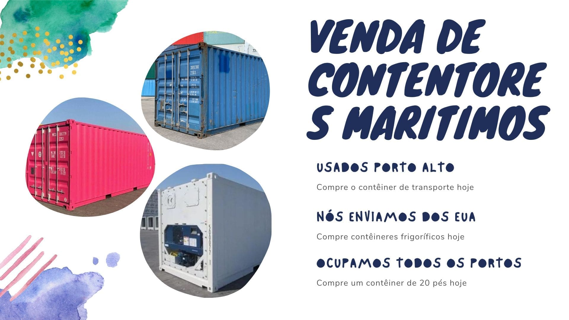 venda de contentores maritimos, venda de contentores maritimos usados porto alto