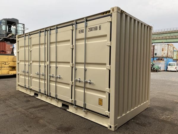 20ft high cube double sided full side open container near
