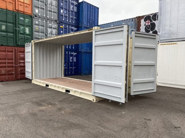 20ft high cube double-sided full-side open container