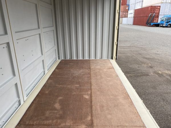20ft high cube double sided full side open container used