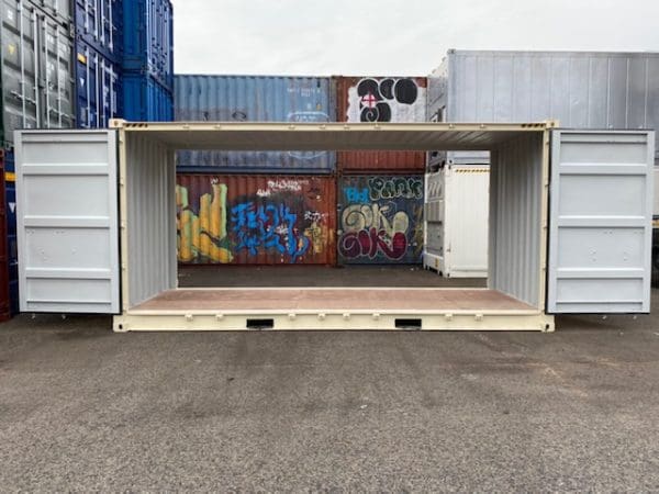 20ft high cube double sided full side open container cost