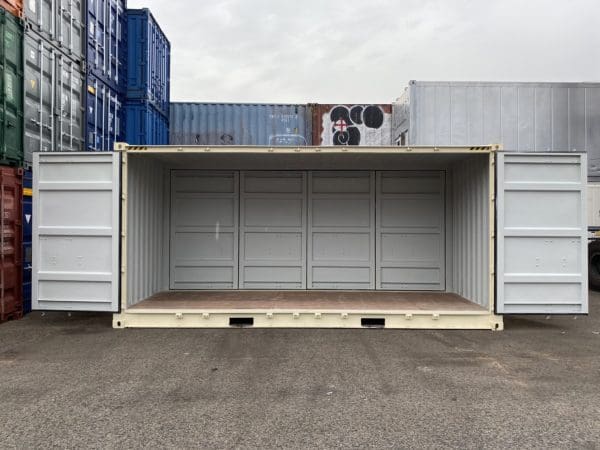 20ft high cube double sided full side open container cost